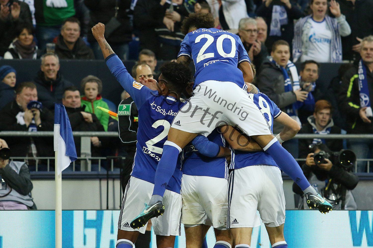 1. BL - 17/18 - FC Schalke 04 vs. Hamburger SV