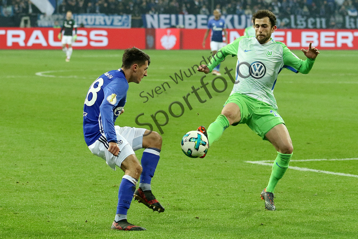 DFB Pokal 1/4 - 17/18 - FC Schalke 04 vs. VfL Wolfsburg
