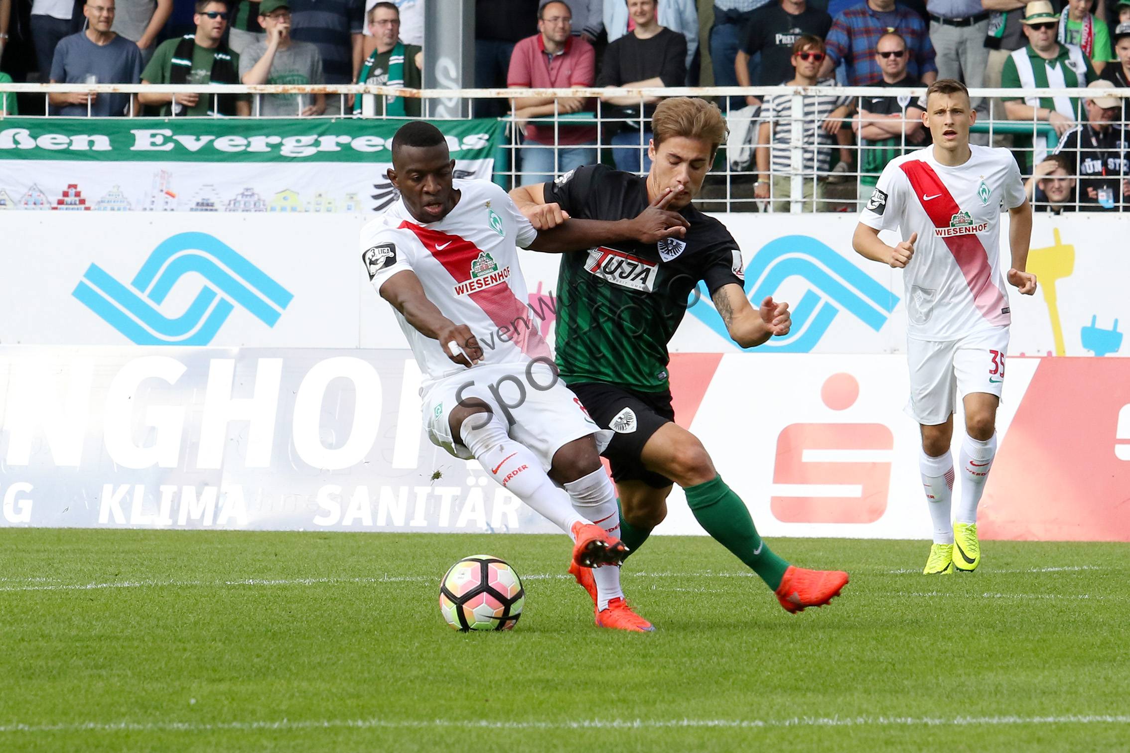 3.Liga - 16/17 - SC Preussen Muenster vs. SV Werder Bremen II