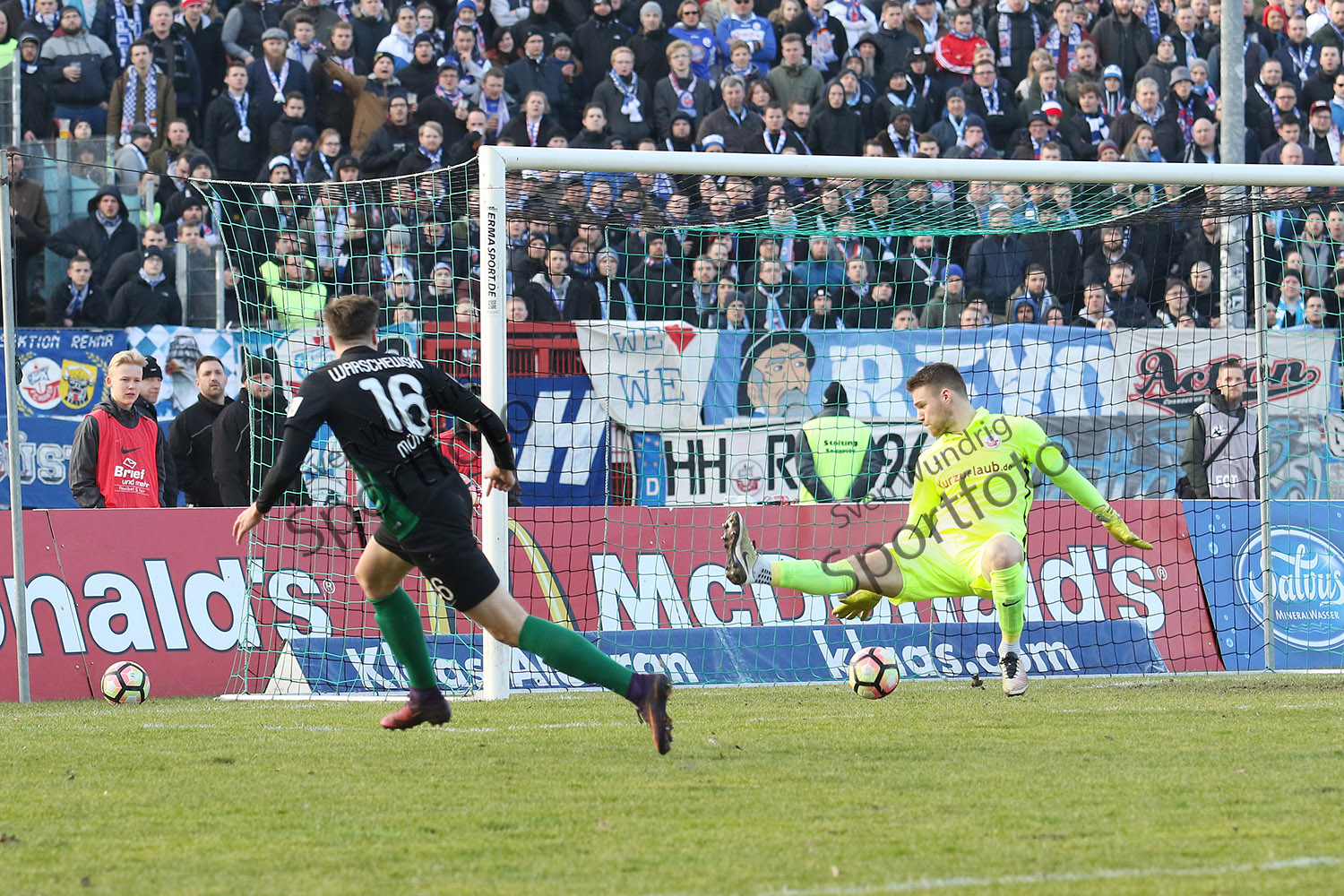 3.Liga - 16/17 - SC Preussen Muenster vs. Hansa Rostock