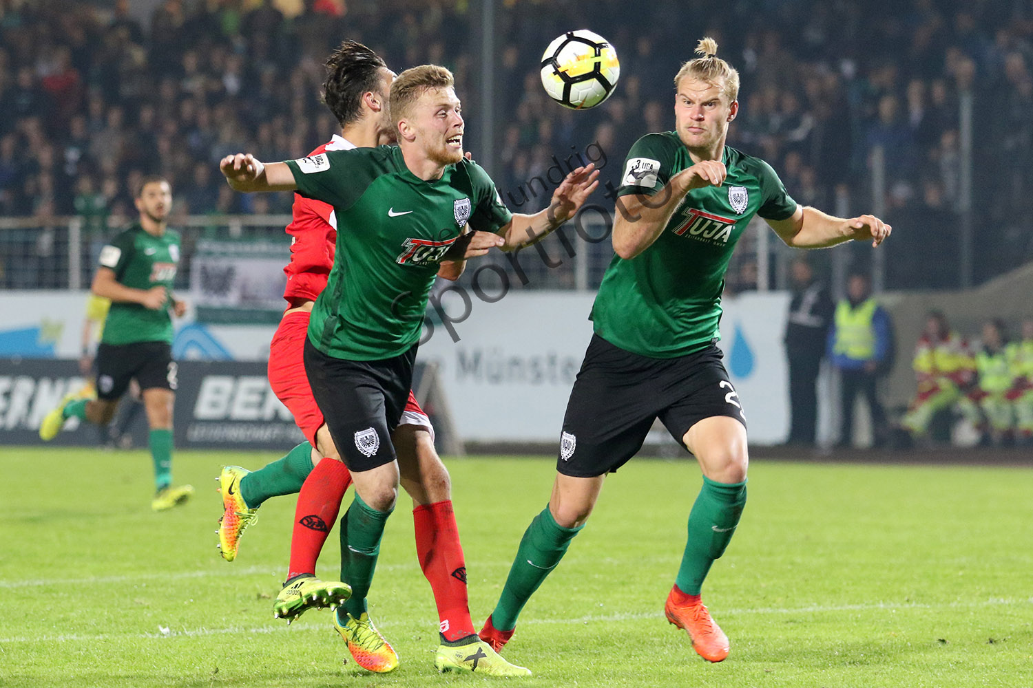 3.Liga - 17/18 - SC Preussen Muenster vs. VfR Aalen