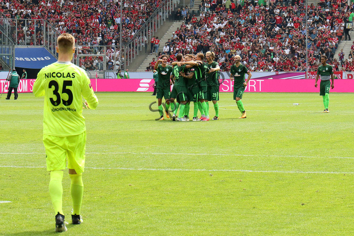 Telekom Cup - 17/18 - Bor. Mönchengladbach vs. Werder Bremen